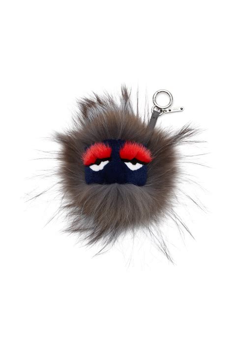 fendi monster keychain replica|real real fendi keychains.